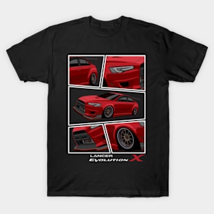 Mitsubishi Lancer EVO X, JDM Car T-Shirt